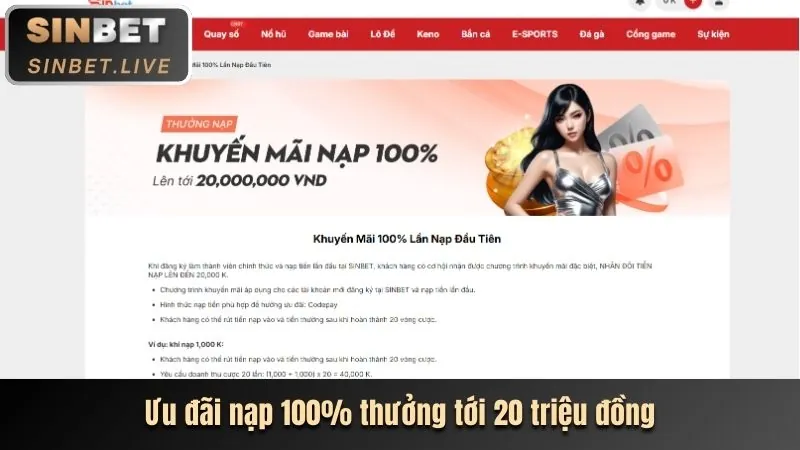 Khuyến mãi sự kiện đặc biệt sf88